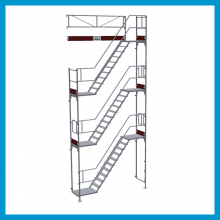 Trappetårn Facadestilladser