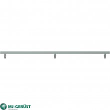 U-bjælke til gitterdrager/halvkobling 13 dæk 4165 mm
