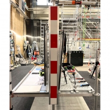 Advarselsskilt til byggestillads