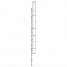 Facadestige 10m inkl. faldsikring