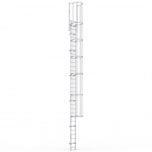 Facadestige 8-8,65 m inkl. faldsikring