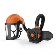 Hjälm, hjälm med fläkt