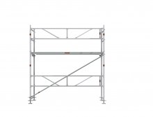 Facadestilladspakke Alu 3x4 m