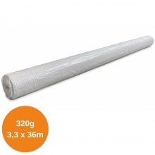Vinterdug Tagplast 3,3 x 36m 320g udfoldet
