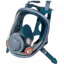 Gasmask framifrån