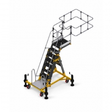 Platformstrappe justerbar 2-2,5m