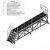 Arbetsplattform 6 x 1,5m gallerdurk