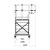 Arbetsplattform 6 x 1,5m gallerdurk