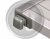 Stilladstrappe Aluminium 1,50 m