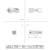 Firkantet diagonal ledfitting Sort