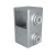 Firkantet kort T-fitting galvaniseret