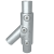 Rørkobling 30-45 grader Galvaniseret