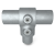 Rørkobling reducerende T-stykke 42,4-48,3 mm Galvaniseret