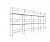 Facadestilladspakke Alu 12x6 m