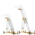 Platformstrappe Justerbar 4-6 m