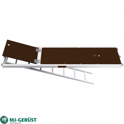 Platform Plywood m/stige 0,61 m
