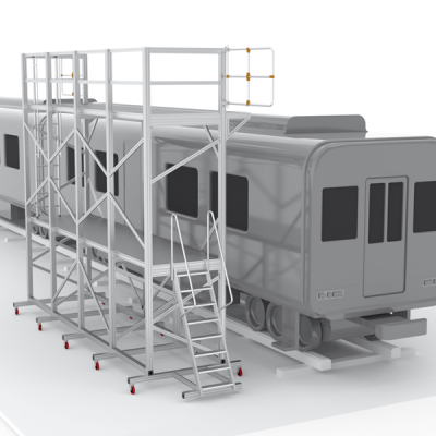 Specialdesignet Arbejdsplatform Tog