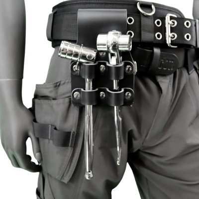 2-delt holder til to stilladsnøgler