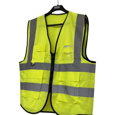 Varselväst reflex 4 fickor