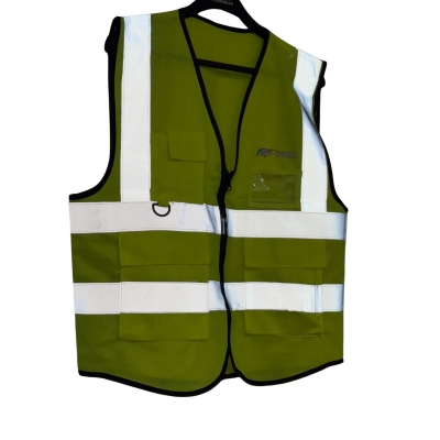 Varselväst reflex 4 fickor