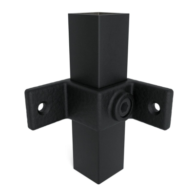 Firkantsrørkobling 90° Fiksering