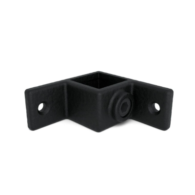 Firkantsrørkobling 90° Fiksering