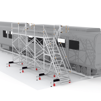 Specialdesignet Arbejdsplatform Tog