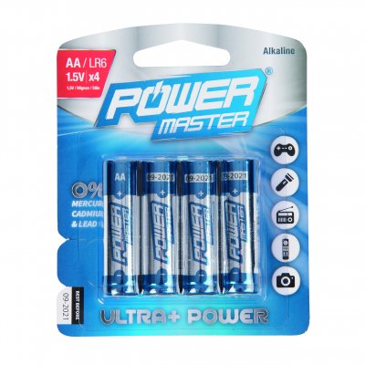 Batteri AAA (LR6) 4-pak