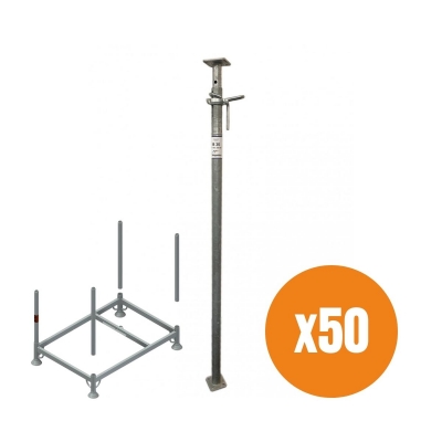 Dækstøtte B30 1,8-3,0 m