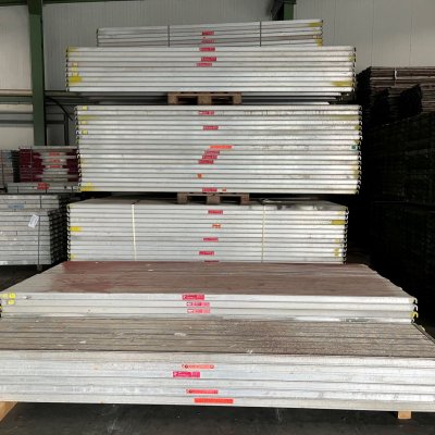 Brugt Platform Aluminium 3,07x0,61 m
