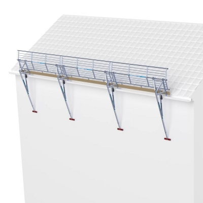 Stilladstrailer m/SGS + Trappetårn