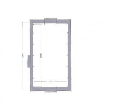 Facadestilladspakke Aluminium 354 m²
