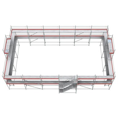 Byggestillads modul ALU 354m2