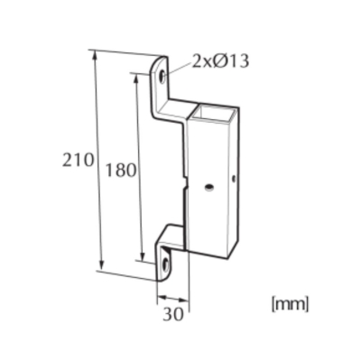 Combisafe Hjørnebeslag 1205