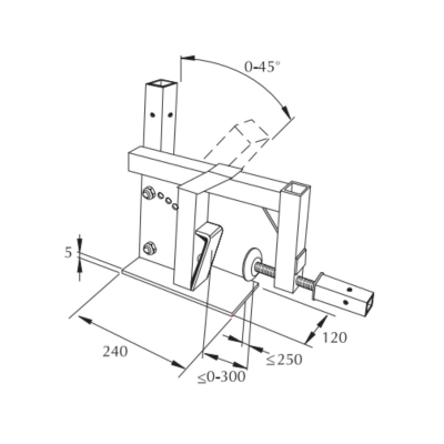 Combisafe Pladetagsbeslag 1730
