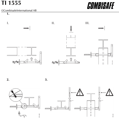 Combisafe Stålbalkstving 1555