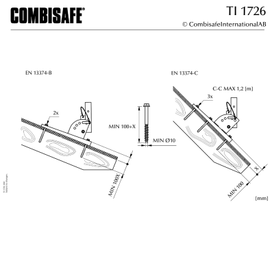 Combisafe Vinkelbeslag 1726