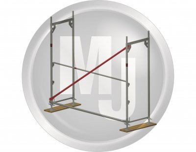 Diagonalstiver m/kilekobling