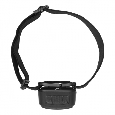 Pannlampa med svart band