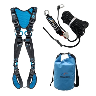 Faldsikringssæt m/reb Premium