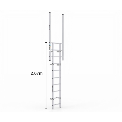 Facadestige 2,67m