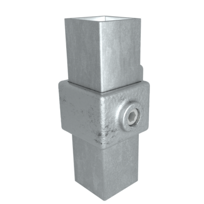 Firkantet fitting enkeltsidet fiksering galvaniseret