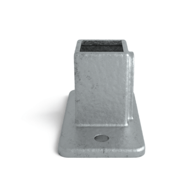 Firkantet høj fod galvaniseret 40 mm