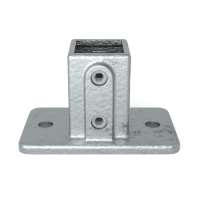Firkantet høj fod galvaniseret 40 mm