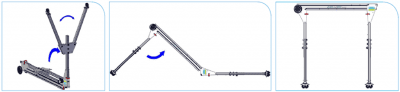 Bukkran 1000kg Porta Gantry Rapide