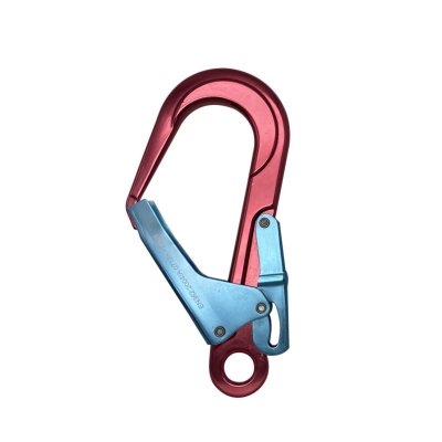 Stor hajkrok rosa och blå för fallskydd