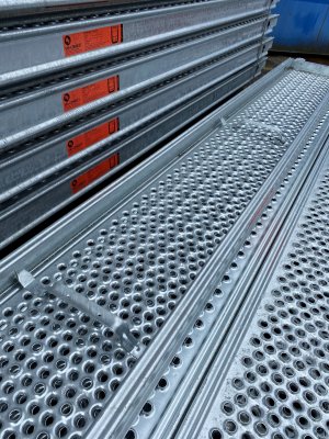 Stålplank 1,57 x 0,32 20-pack UTFÖRSÄLJNING