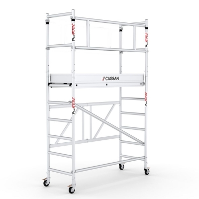 Håndværkerstillads Smalt 4 m ProTube