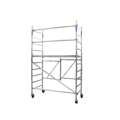 hantverkarställning i aluminium 90cm med 4 meters arbetshöjd