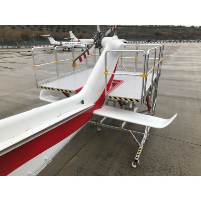 Arbejdsplatform Helikopter